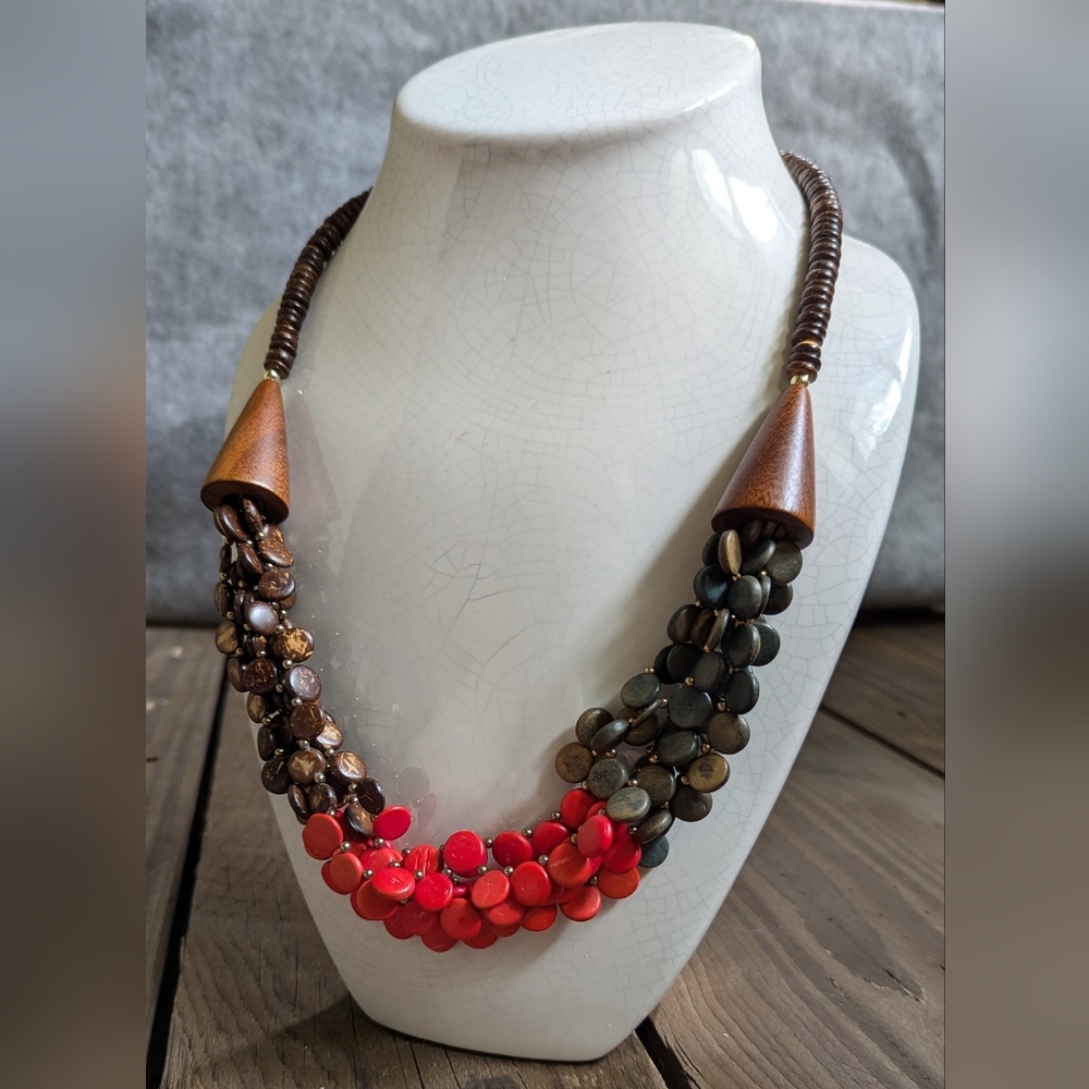 Boho Necklace 26 inches
